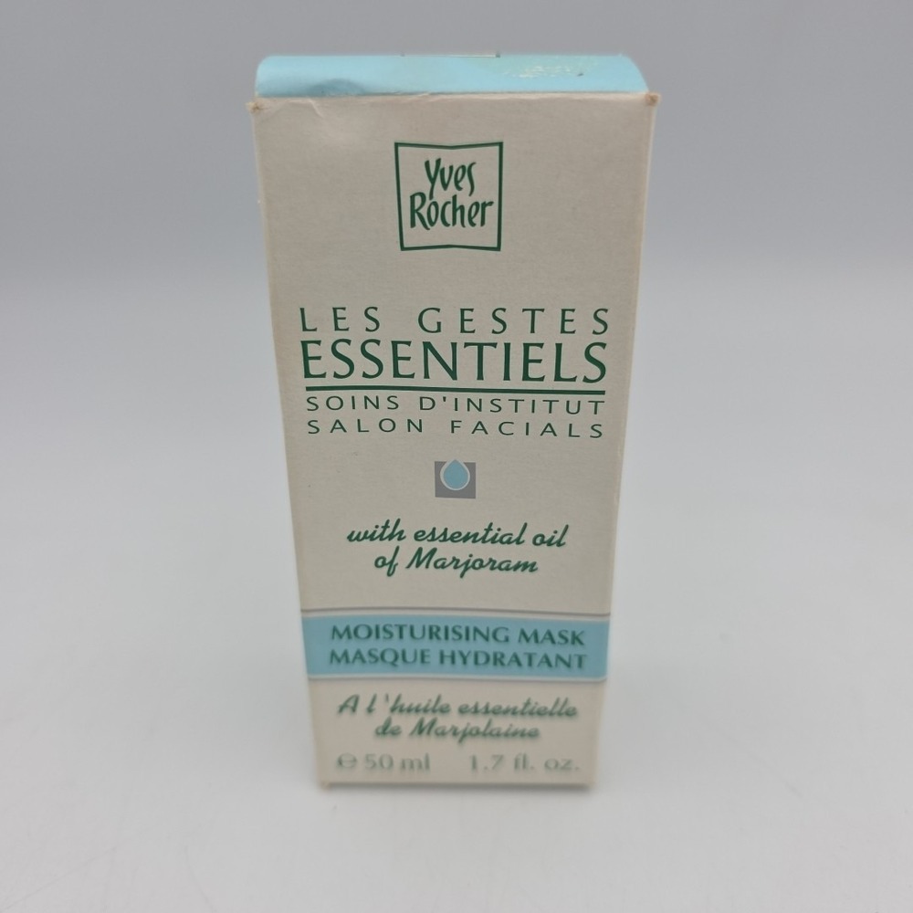 Vintage Yves Rocher Moisturising Mask with Essential Oil Of Marjoram 1.7 fl. oz.